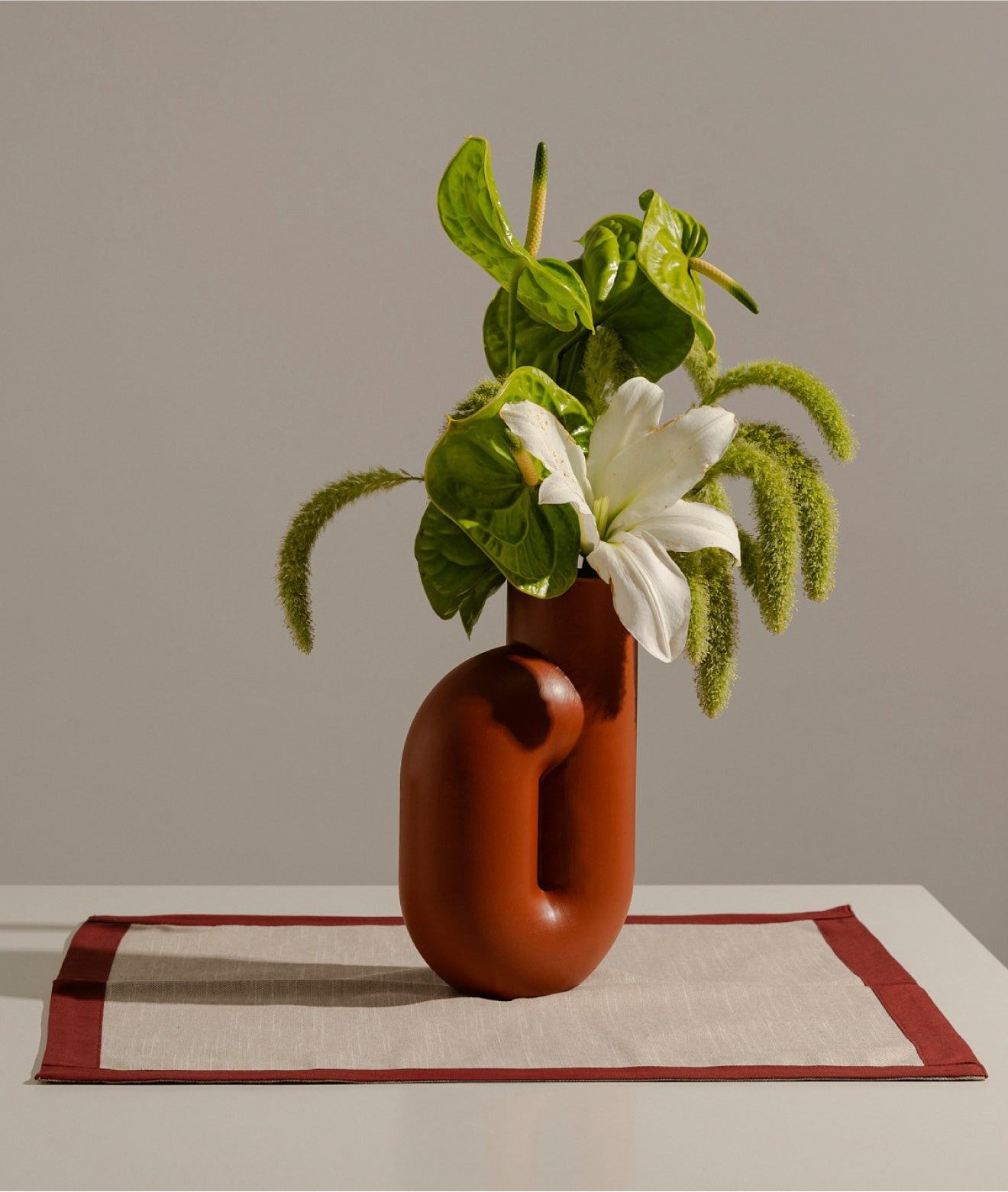 Nono Decorative Vase - Terracotta