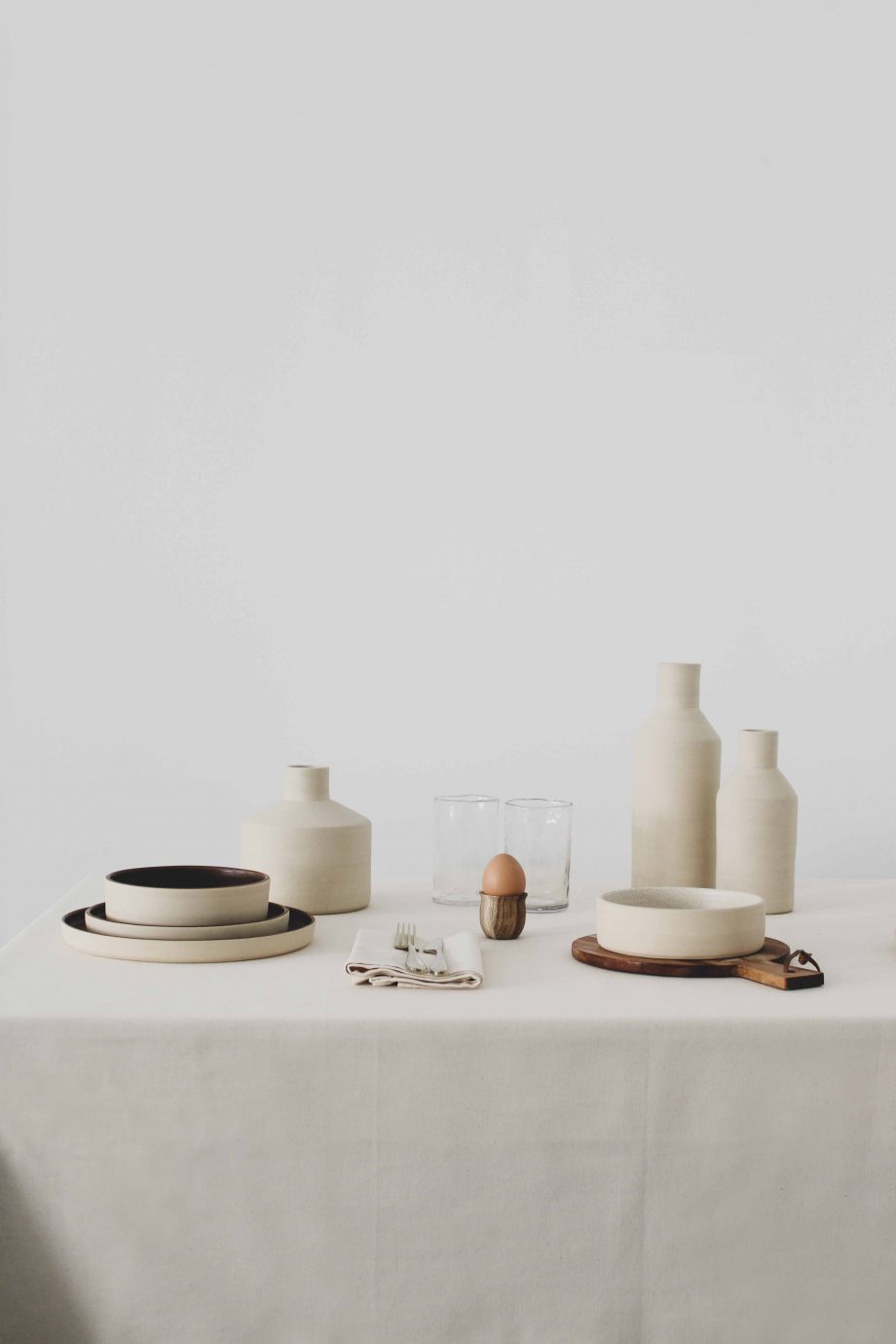 Services de table et céramiques vases fabriqués par la marque de décoration O Cactuu.